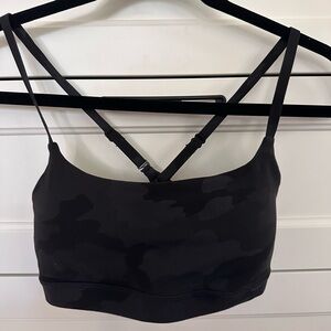 CRZ YOGA Sports Bra Camouflage Size S